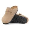 Birkenstock Boston Suede Leather - Sandcastle